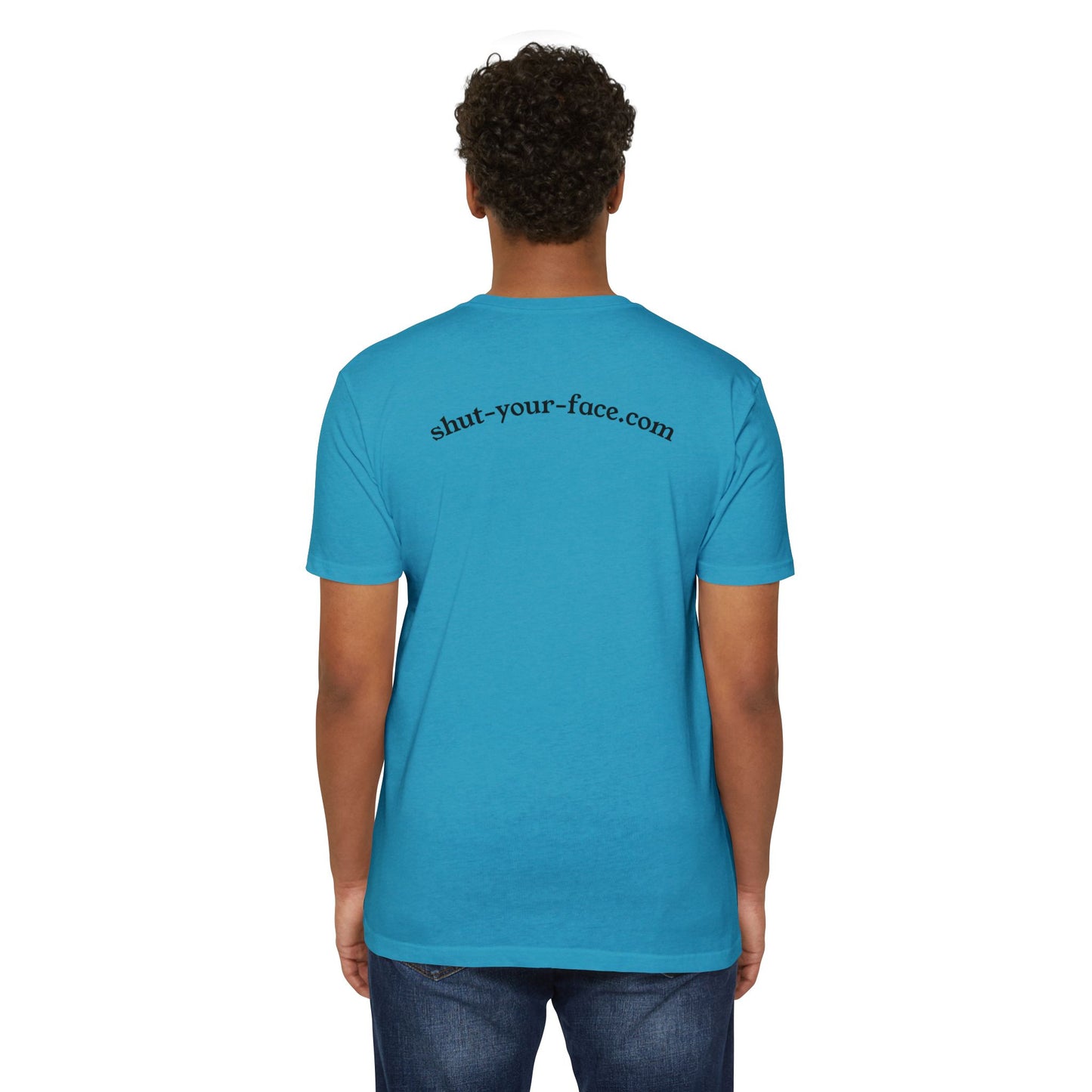 Shut Your Face® Graphic Tee — Minimal Statement T-Shirt