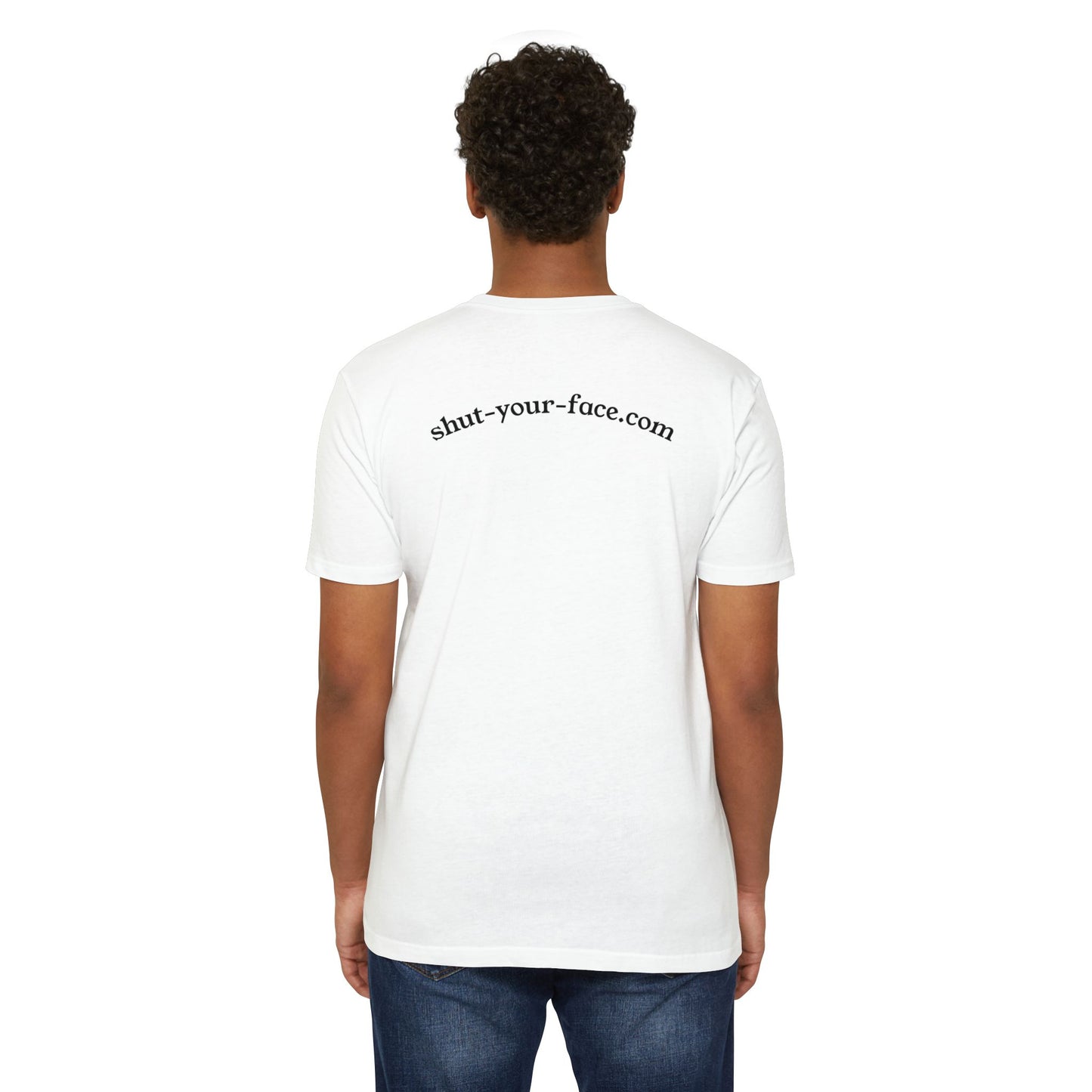 Shut Your Face® Graphic Tee — Minimal Statement T-Shirt
