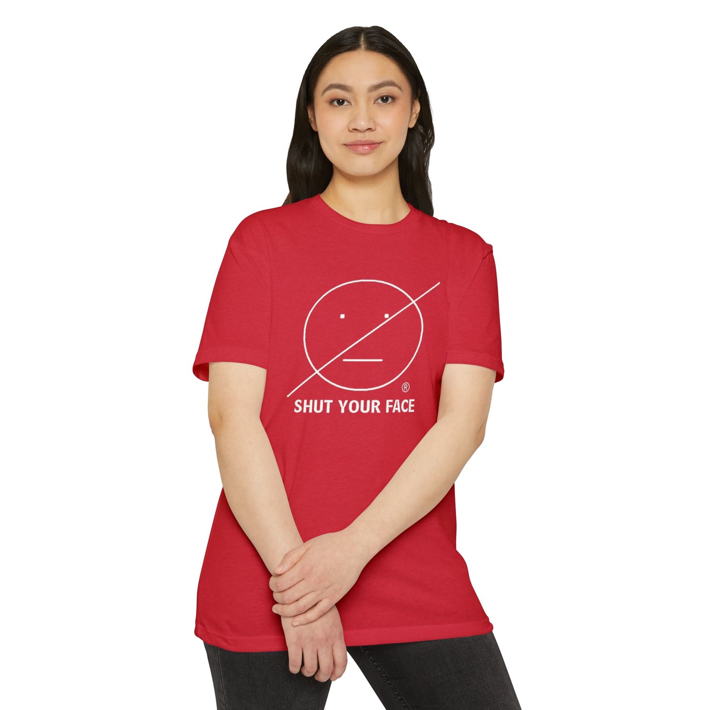 Shut Your Face® Graphic T-Shirt — Bold Statement Tee