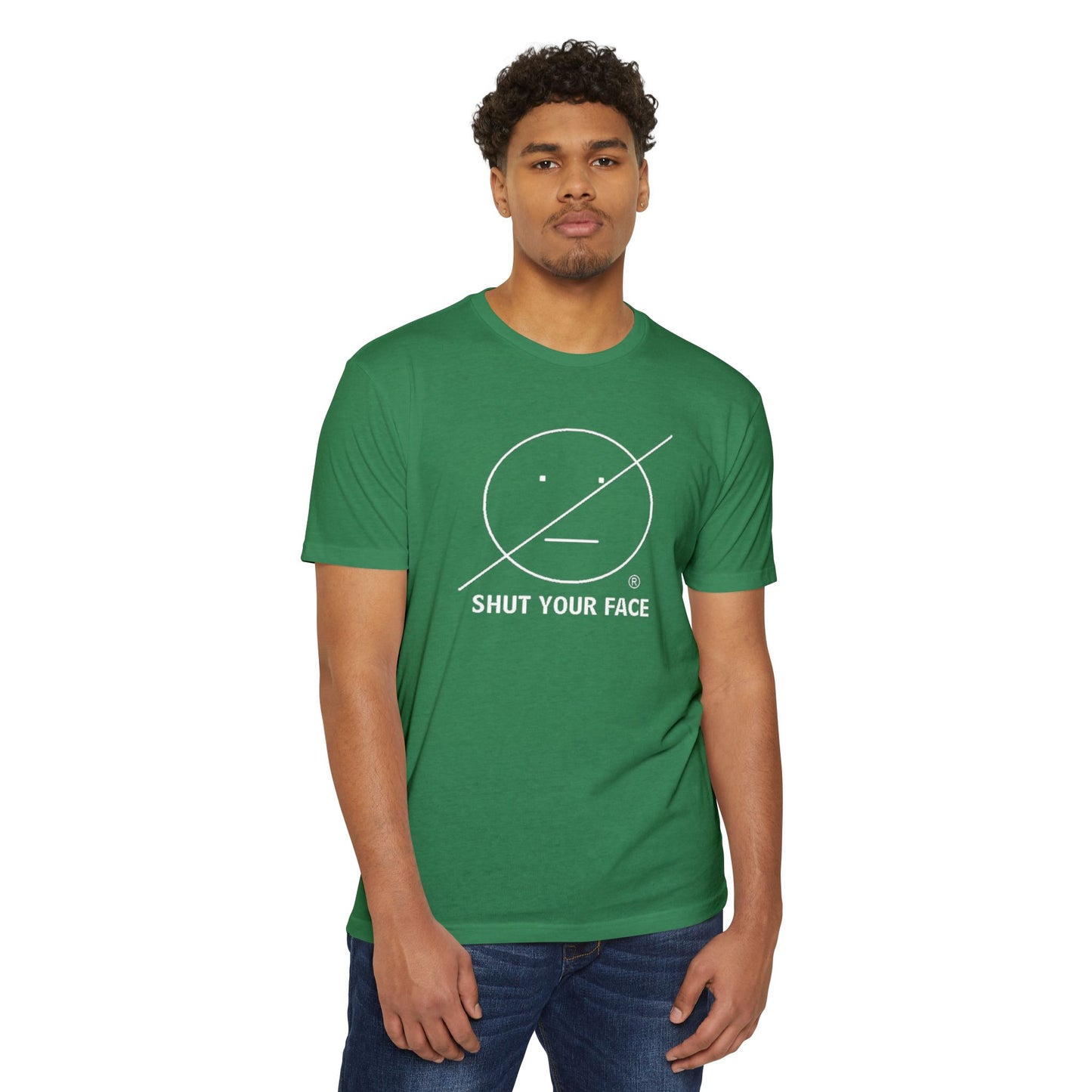 Shut Your Face® Graphic T-Shirt — Bold Statement Tee
