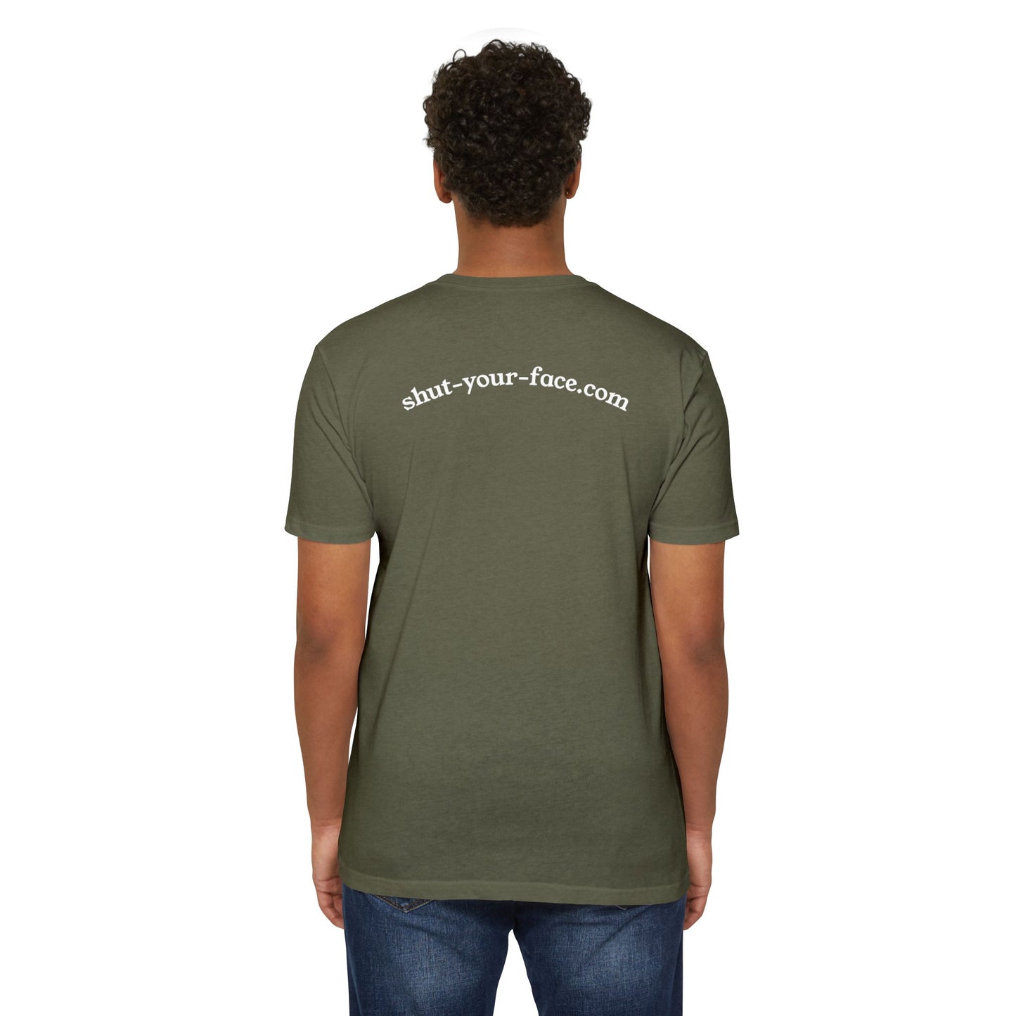 Shut Your Face® Graphic T-Shirt — Bold Statement Tee