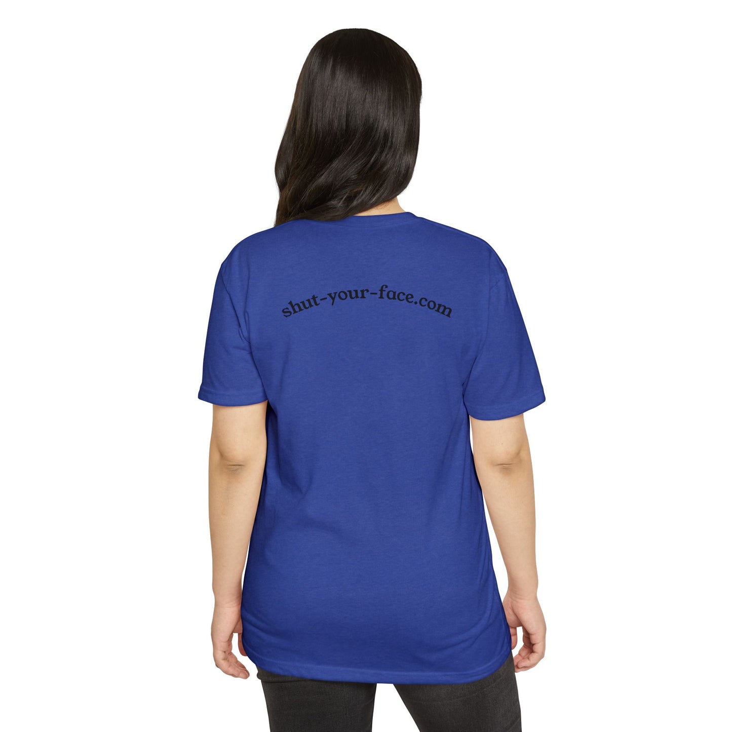 Shut Your Face® Graphic Tee — Minimal Statement T-Shirt