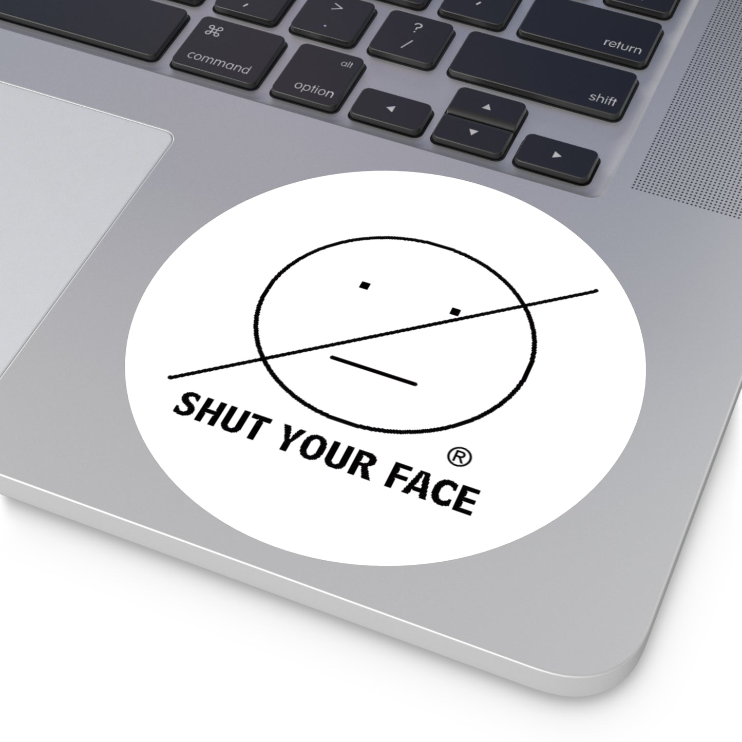 Shut Your Face® Anti-Social Sticker (Indoor/Outdoor)