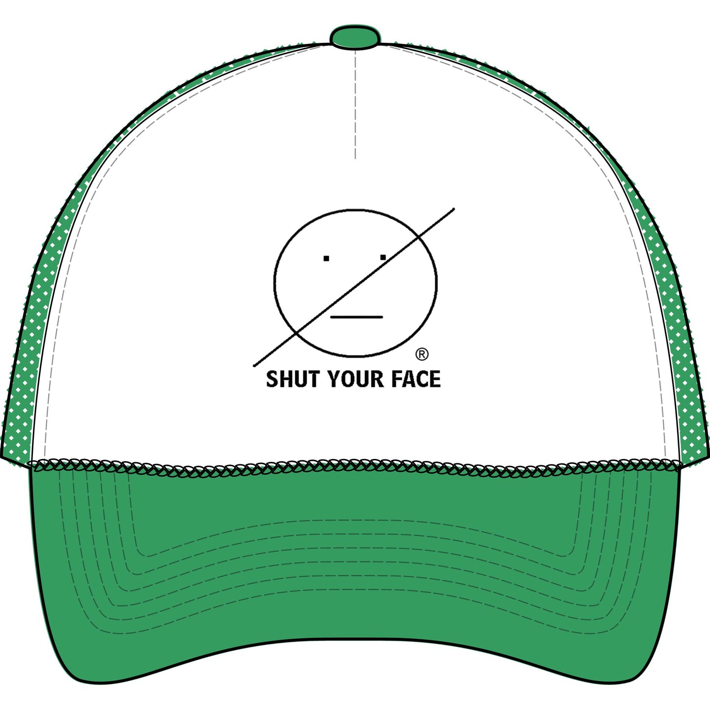 Shut Your Face® - Mesh Trucker Hat