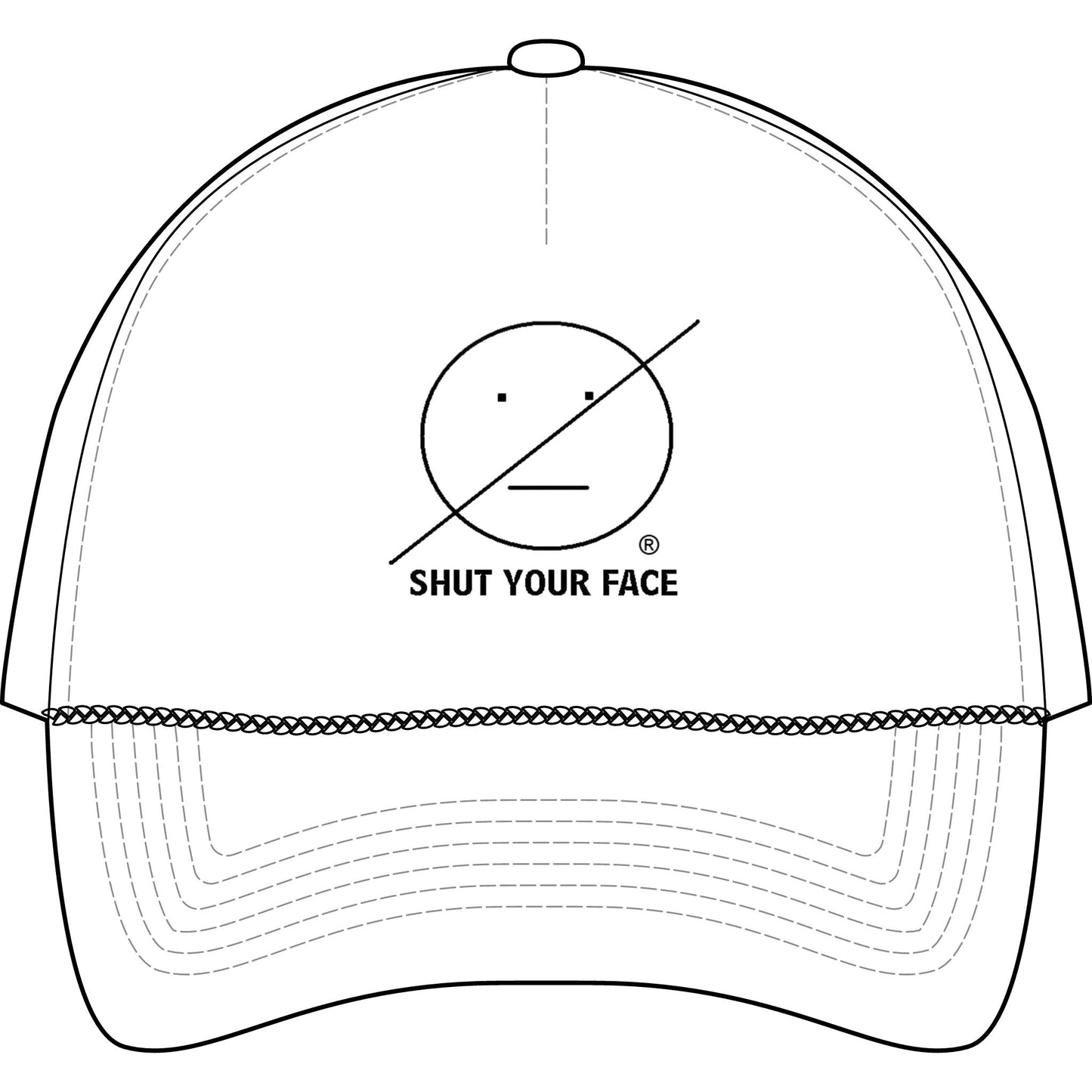 Shut Your Face® - Mesh Trucker Hat