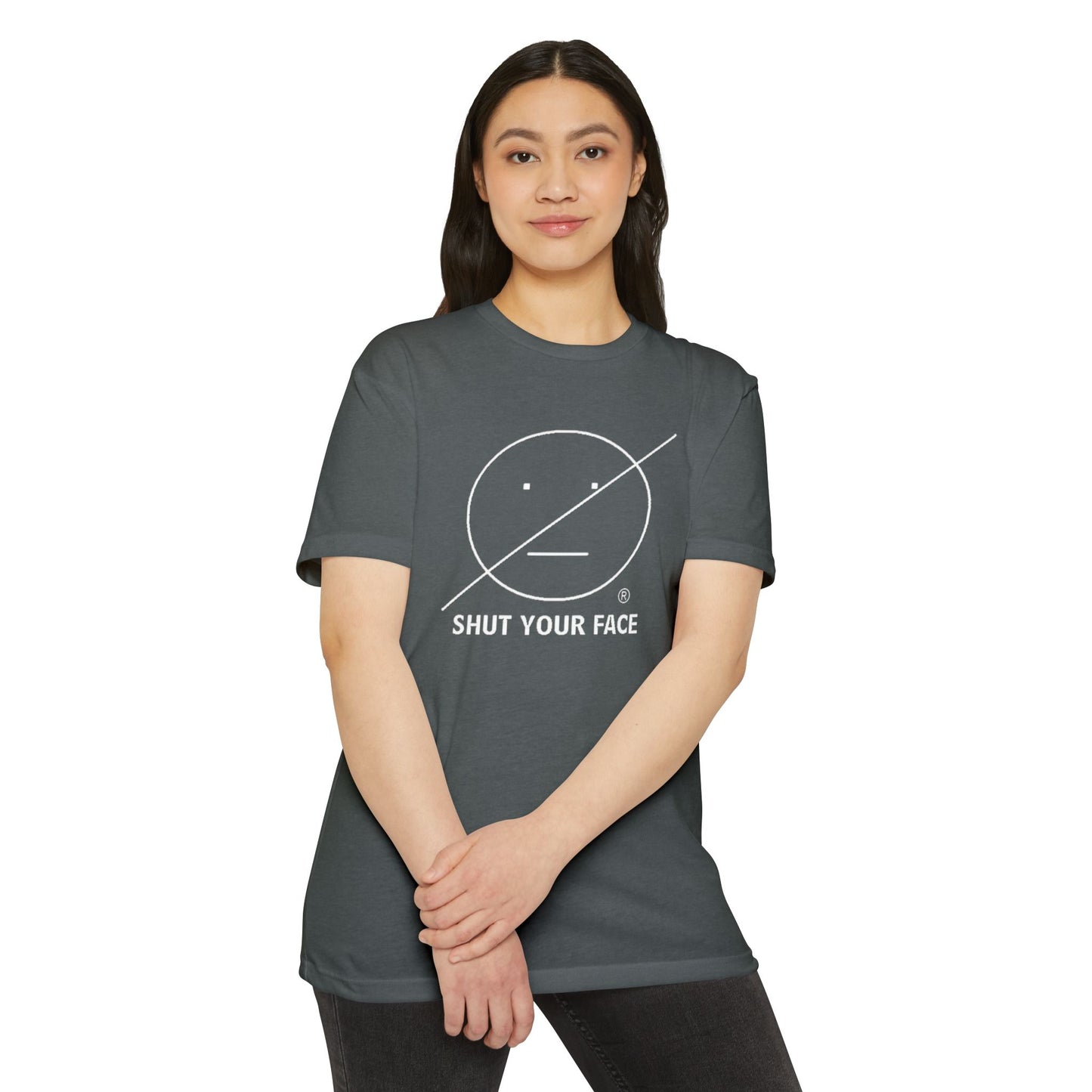 Shut Your Face® Graphic T-Shirt — Bold Statement Tee