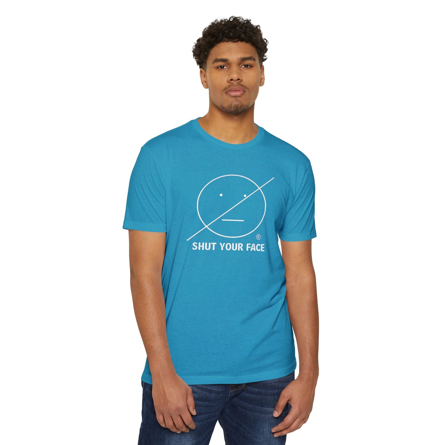 Shut Your Face® Graphic T-Shirt — Bold Statement Tee