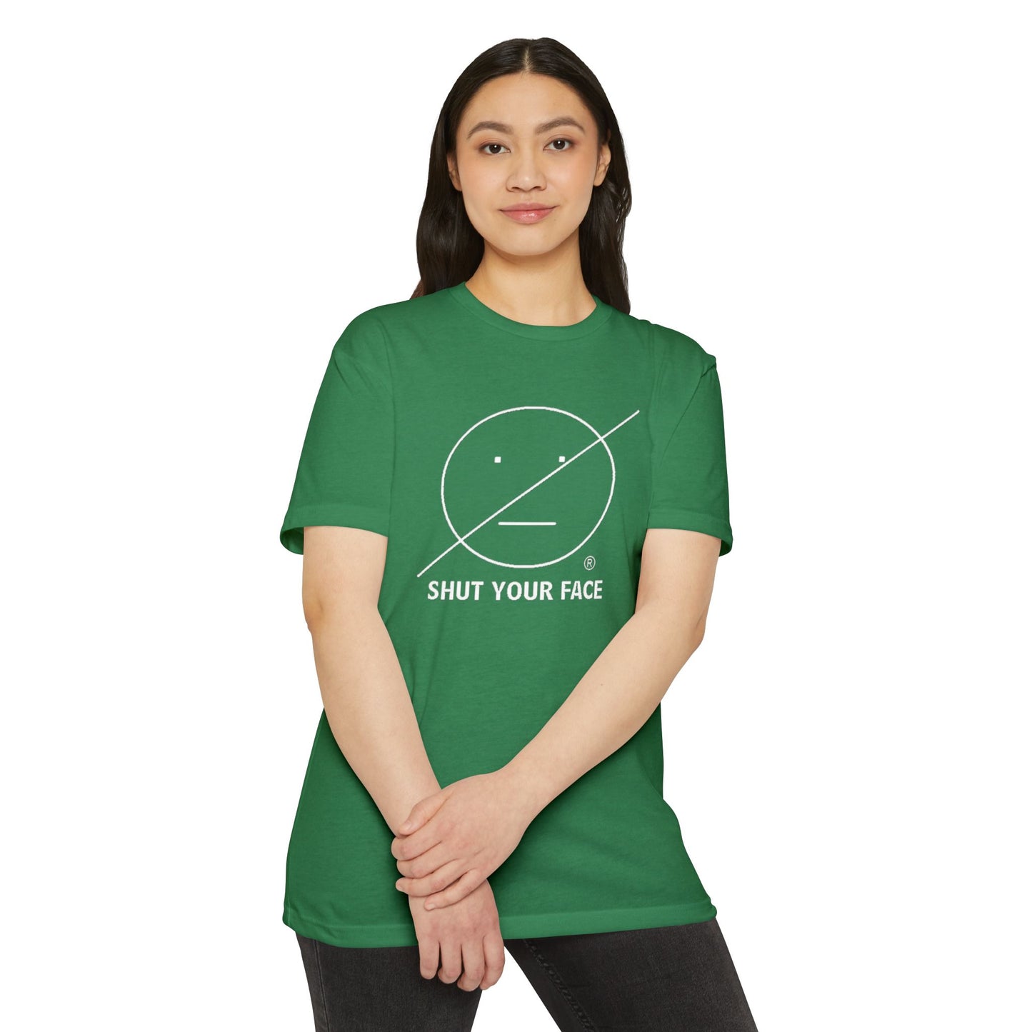 Shut Your Face® Graphic T-Shirt — Bold Statement Tee