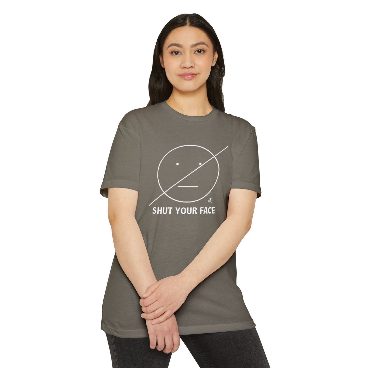 Shut Your Face® Graphic T-Shirt — Bold Statement Tee