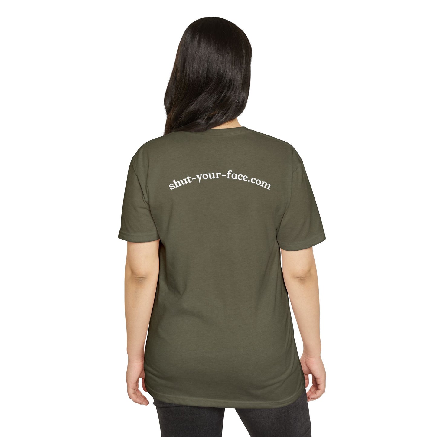 Shut Your Face® Graphic T-Shirt — Bold Statement Tee