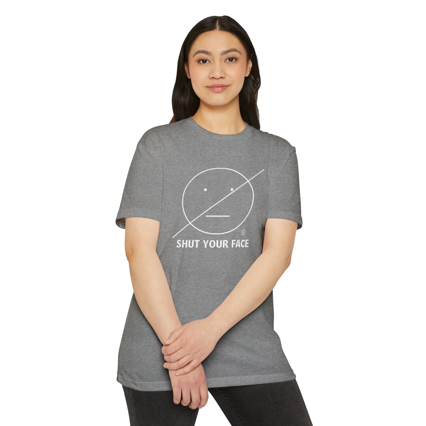 Shut Your Face® Graphic T-Shirt — Bold Statement Tee