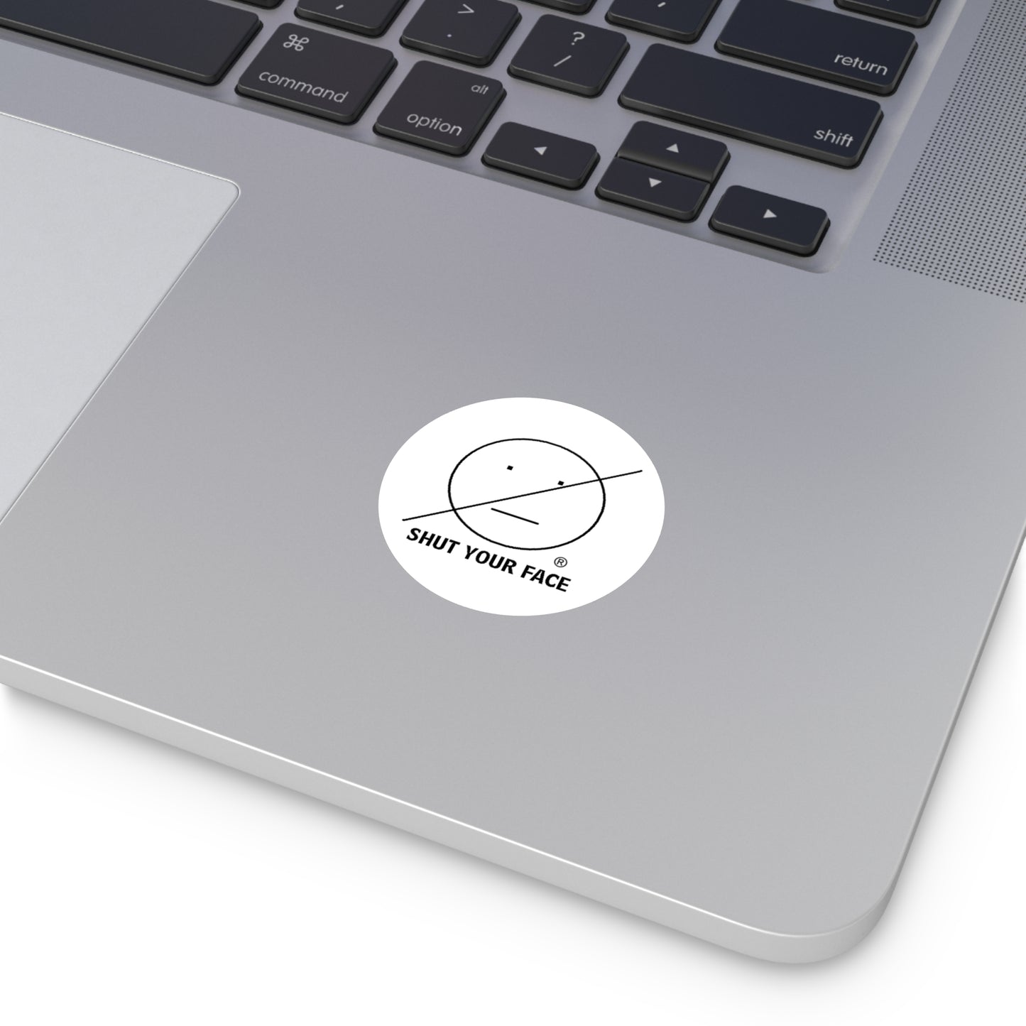 Shut Your Face® Anti-Social Sticker (Indoor/Outdoor)