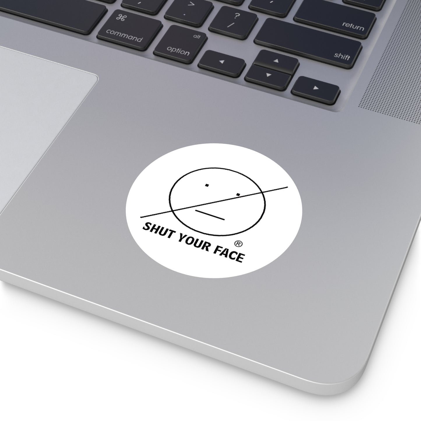 Shut Your Face® Anti-Social Sticker (Indoor/Outdoor)