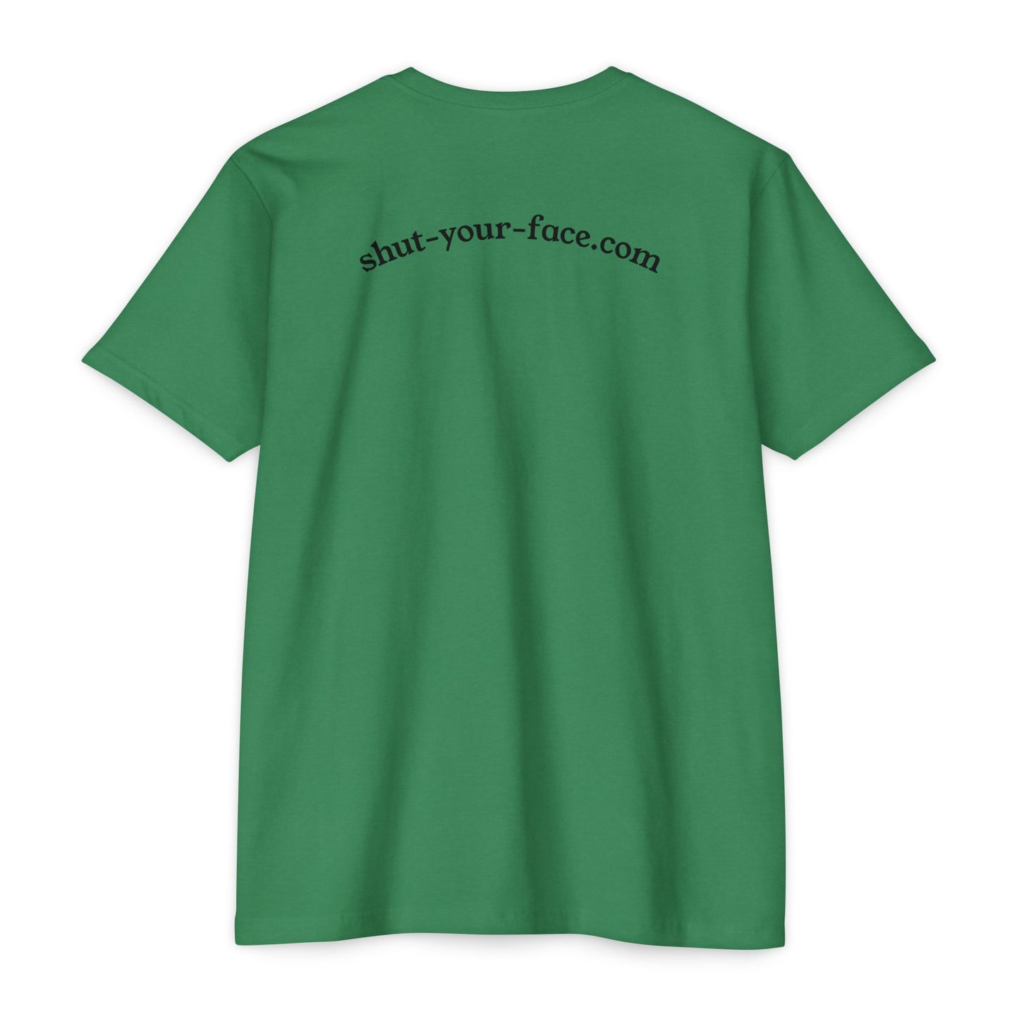 Shut Your Face® Graphic Tee — Minimal Statement T-Shirt