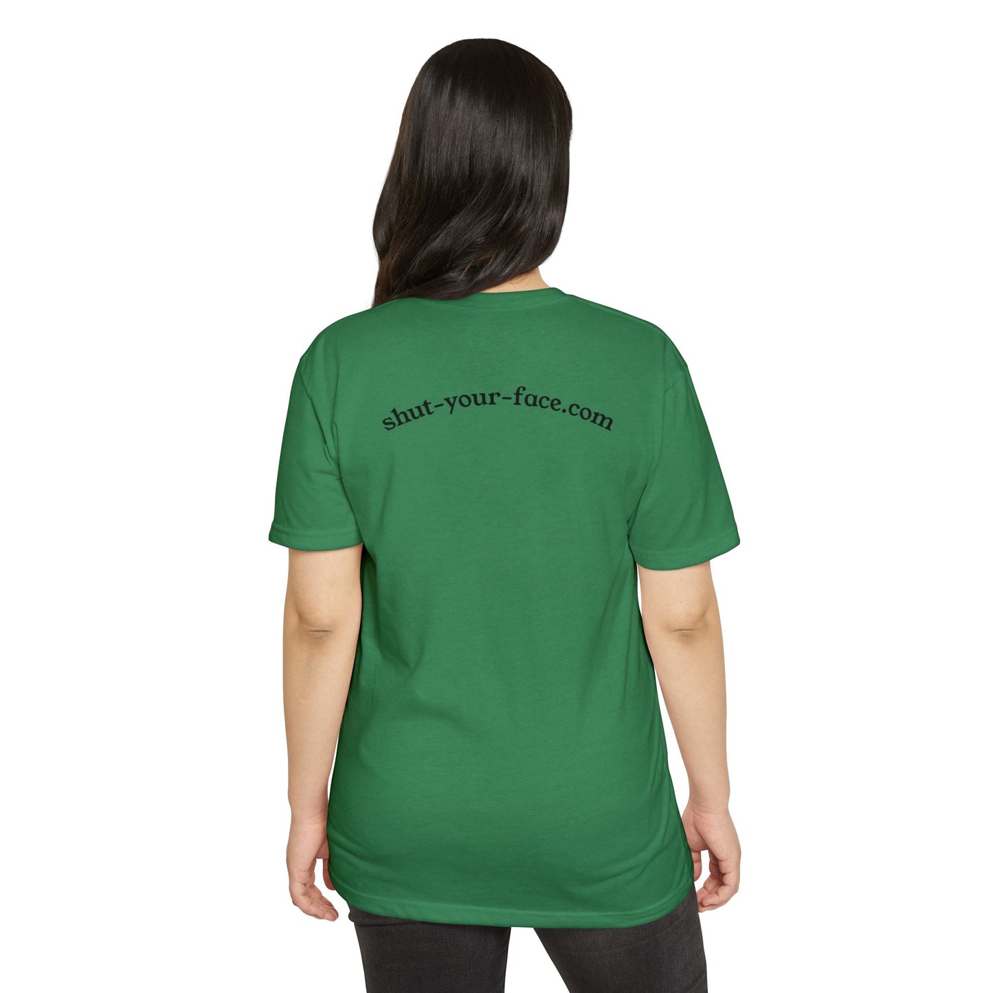 Shut Your Face® Graphic Tee — Minimal Statement T-Shirt