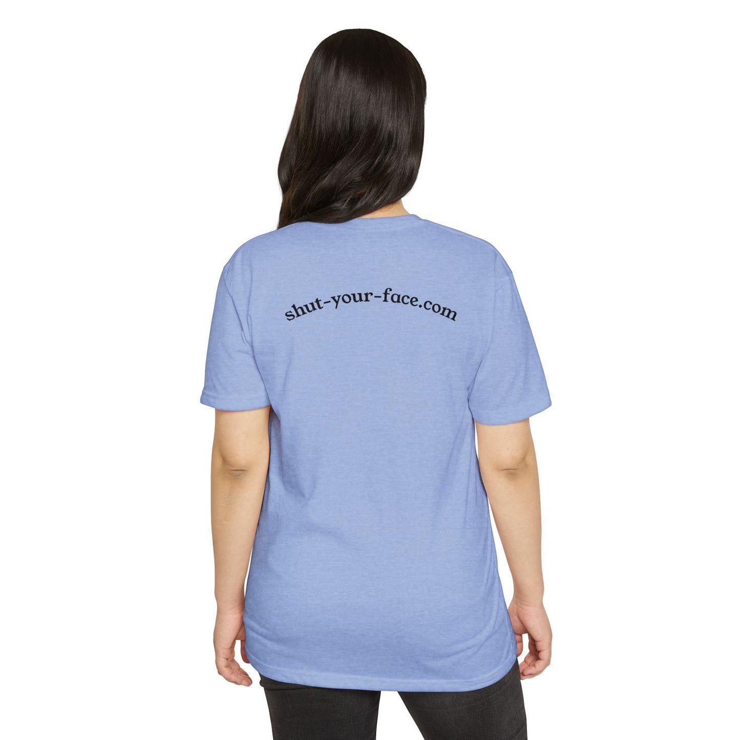 Shut Your Face® Graphic Tee — Minimal Statement T-Shirt