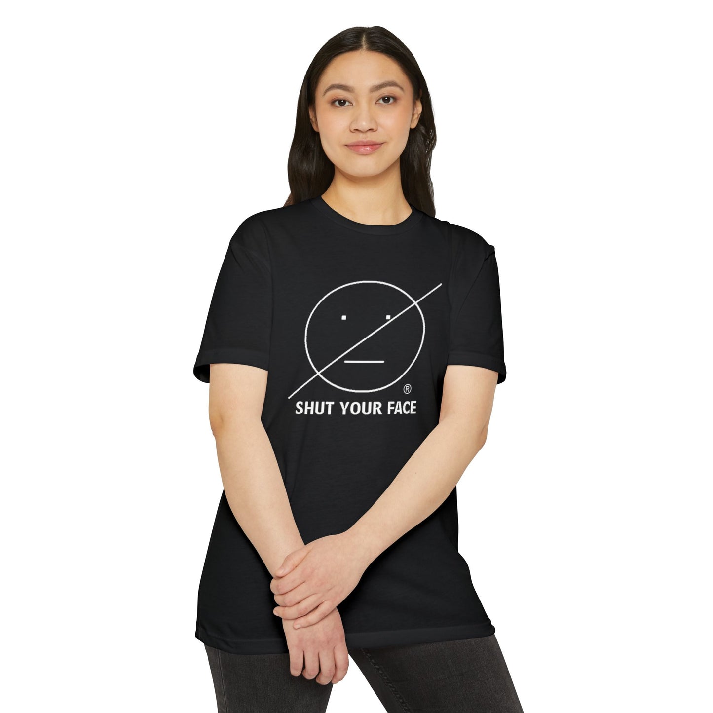 Shut Your Face® Graphic T-Shirt — Bold Statement Tee
