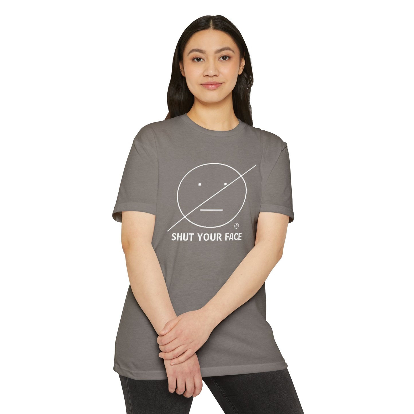 Shut Your Face® Graphic T-Shirt — Bold Statement Tee