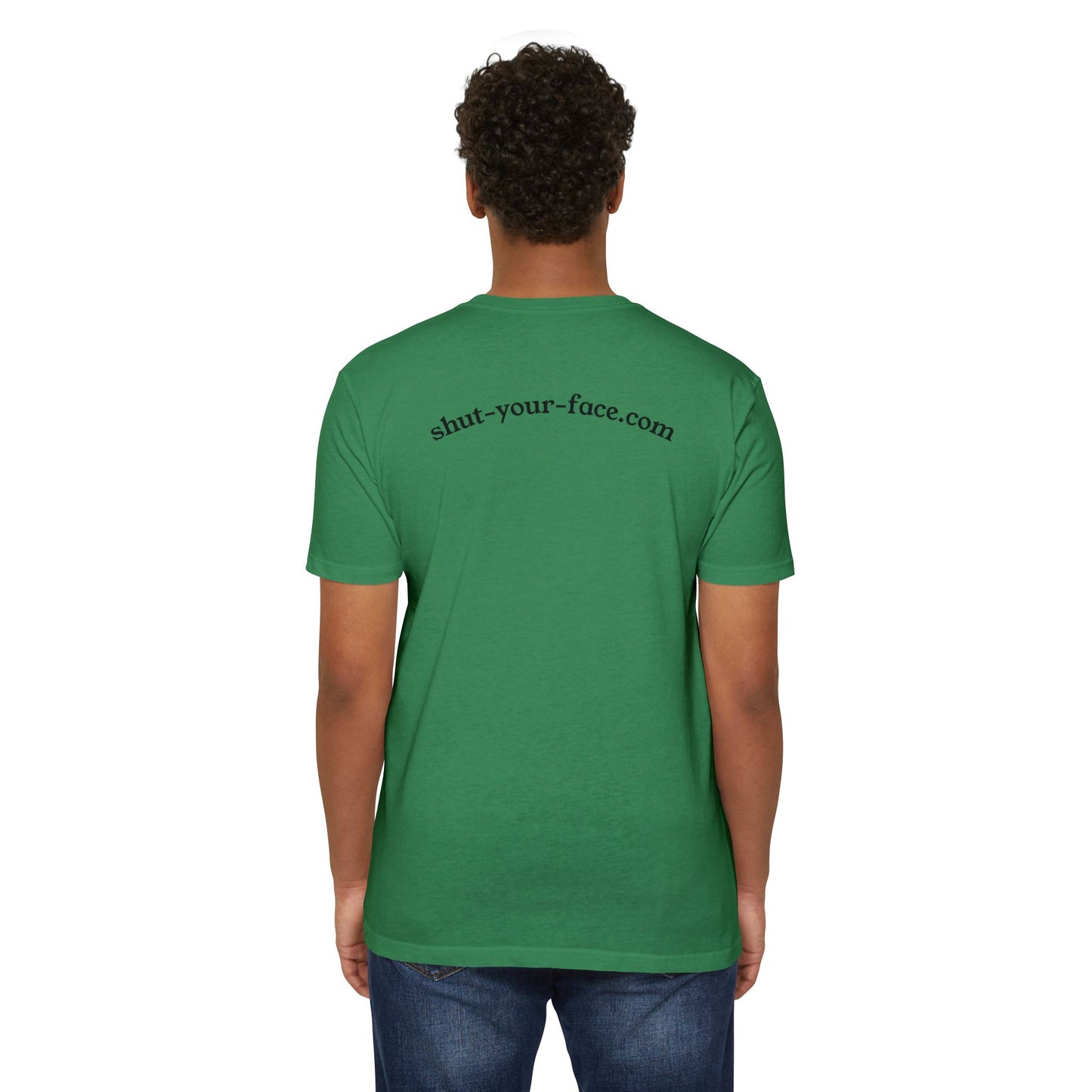 Shut Your Face® Graphic Tee — Minimal Statement T-Shirt