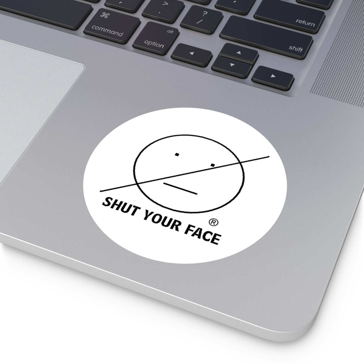 Shut Your Face® Anti-Social Sticker (Indoor/Outdoor)
