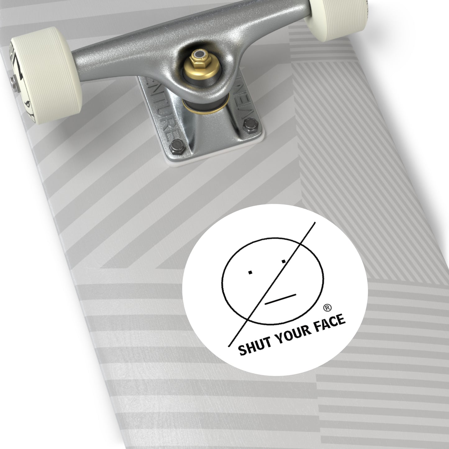 Shut Your Face® Anti-Social Sticker (Indoor/Outdoor)