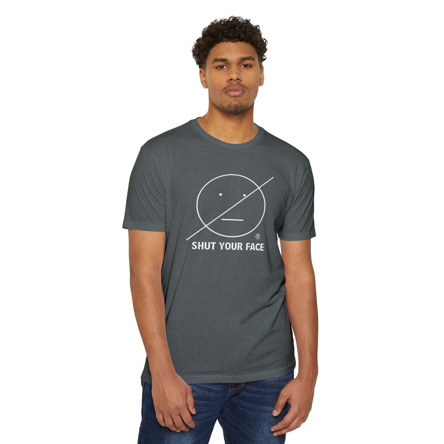 Shut Your Face® Graphic T-Shirt — Bold Statement Tee