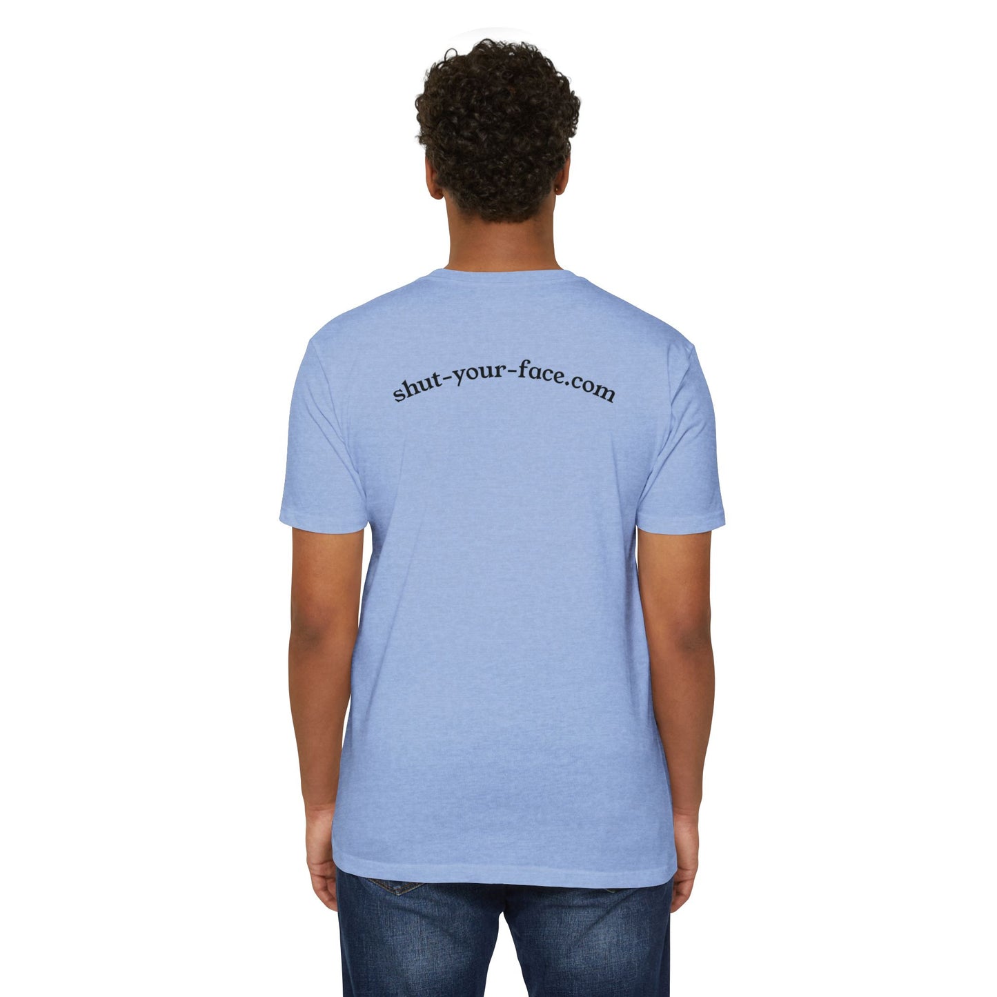 Shut Your Face® Graphic Tee — Minimal Statement T-Shirt